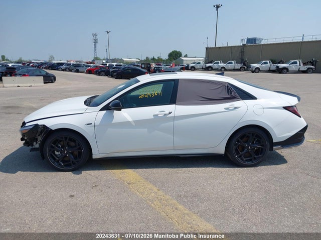Продажа на аукционе авто 2025 Hyundai Elantra N-line Ultimate, vin: KMHLR4DF7SU966314, номер лота: 20243631