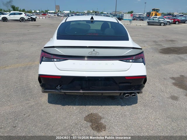 Продажа на аукционе авто 2025 Hyundai Elantra N-line Ultimate, vin: KMHLR4DF7SU966314, номер лота: 20243631