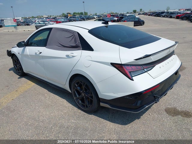 Продажа на аукционе авто 2025 Hyundai Elantra N-line Ultimate, vin: KMHLR4DF7SU966314, номер лота: 20243631