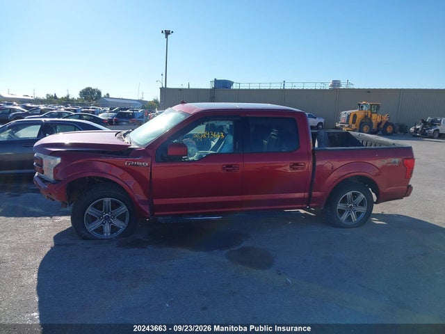 20243663 :رقم المزاد ، 1FTEW1EP3JKE53678 vin ، 2018 Ford F-series مزاد بيع