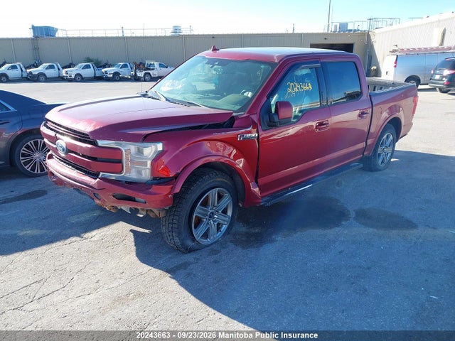 20243663 :رقم المزاد ، 1FTEW1EP3JKE53678 vin ، 2018 Ford F-series مزاد بيع