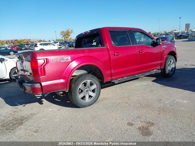 20243663 :رقم المزاد ، 1FTEW1EP3JKE53678 vin ، 2018 Ford F-series مزاد بيع