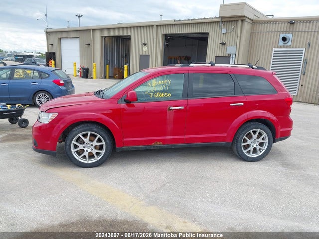 2013 Dodge Journey R/t მანქანა იყიდება აუქციონზე, vin: 3C4PDDFG2DT602650, აუქციონის ნომერი: 20243697