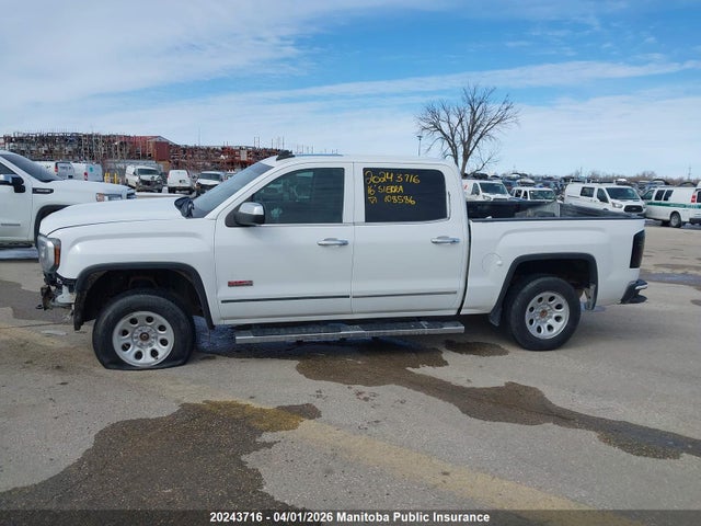 20243716 :رقم المزاد ، 3GTU2NEC0GG108586 vin ، 2016 Gmc Sierra 1500 Slt Crew Cab مزاد بيع