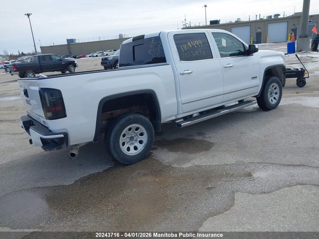 20243716 :رقم المزاد ، 3GTU2NEC0GG108586 vin ، 2016 Gmc Sierra 1500 Slt Crew Cab مزاد بيع