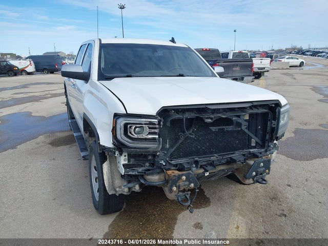 20243716 :رقم المزاد ، 3GTU2NEC0GG108586 vin ، 2016 Gmc Sierra 1500 Slt Crew Cab مزاد بيع