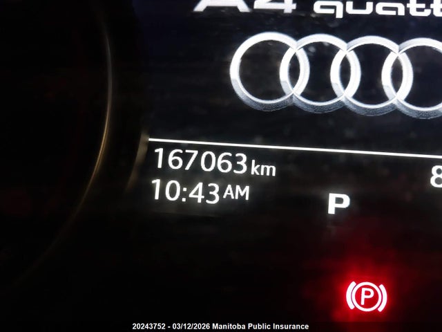 WAUANAF44HN015943 Audi A4 2.0t Quattro