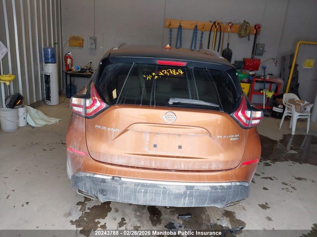 5N1AZ2MH1FN240770 Nissan Murano Platinum