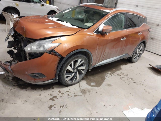 5N1AZ2MH1FN240770 Nissan Murano Platinum