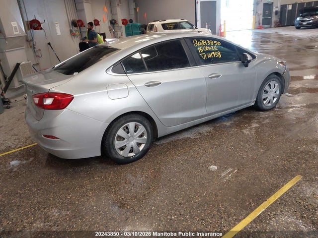 Aukcja sprzedaży 2018 Chevrolet Cruze Lt Turbo, vin: 1G1BE5SM4J7101938, numer aukcji: 20243850