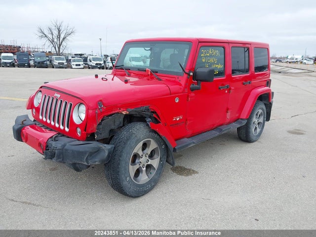 1C4BJWEG8GL108695 Jeep Wrangler Unlimited Sahara