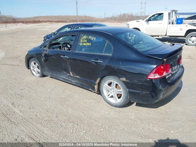 Продажа на аукционе авто 2008 Acura Csx, vin: 2HHFD565X8H201729, номер лота: 20243924