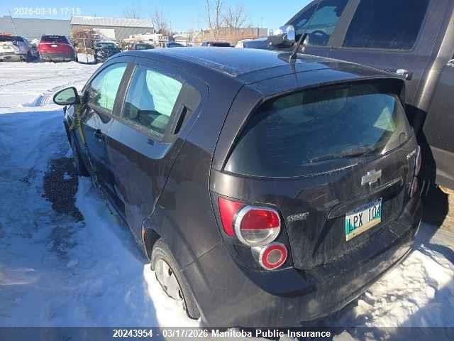 20243954 :رقم المزاد ، 1G1JA6EHXD4203424 vin ، 2013 Chevrolet Sonic Ls مزاد بيع