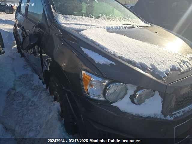 20243954 :رقم المزاد ، 1G1JA6EHXD4203424 vin ، 2013 Chevrolet Sonic Ls مزاد بيع