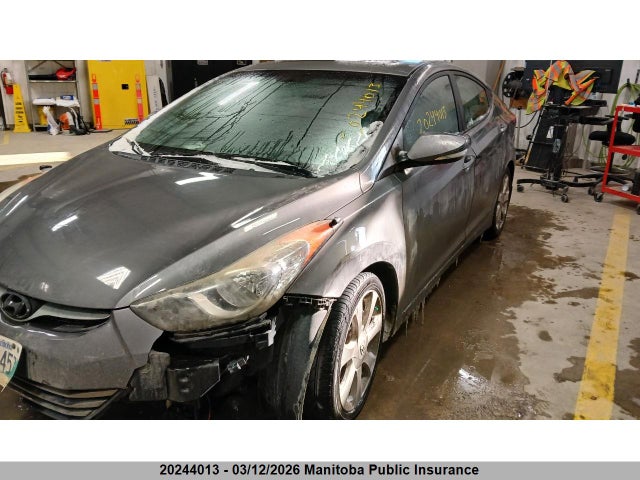 Продажа на аукционе авто 2012 Hyundai Elantra Limited, vin: 5NPDH4AE7CH124835, номер лота: 20244013