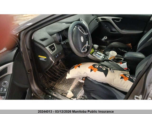 Продажа на аукционе авто 2012 Hyundai Elantra Limited, vin: 5NPDH4AE7CH124835, номер лота: 20244013