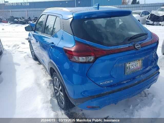 3N1CP5CV5SL465945 Nissan Kicks Play Sv