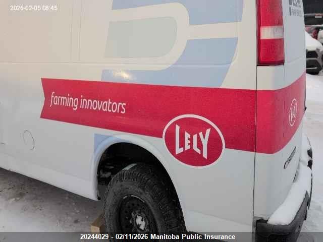 1GCWGAFP5M1178986 Chevrolet Express 2500 Cargo Van