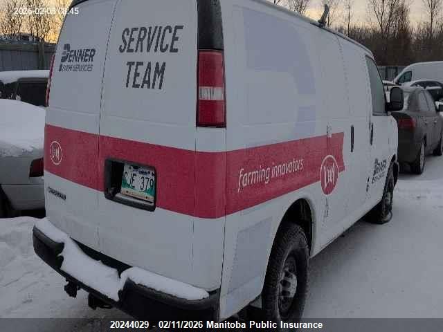 1GCWGAFP5M1178986 Chevrolet Express 2500 Cargo Van