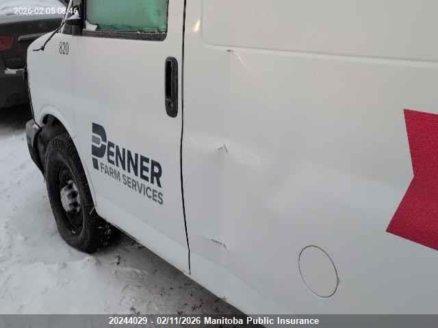 1GCWGAFP5M1178986 Chevrolet Express 2500 Cargo Van