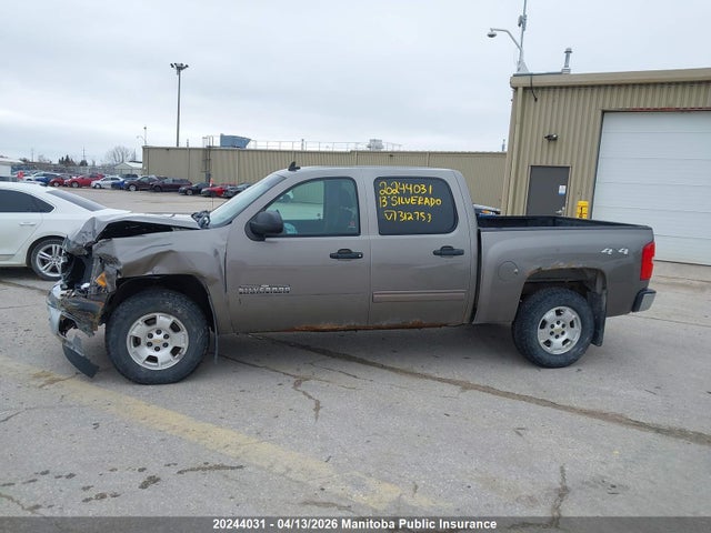Продажа на аукционе авто 2013 Chevrolet Silverado 1500 Ls Crew Cab, vin: 3GCPKREA7DG312753, номер лота: 20244031