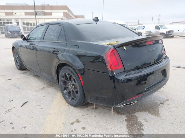 2023 Chrysler 300 S მანქანა იყიდება აუქციონზე, vin: 2C3CCAGG9PH593316, აუქციონის ნომერი: 20244094