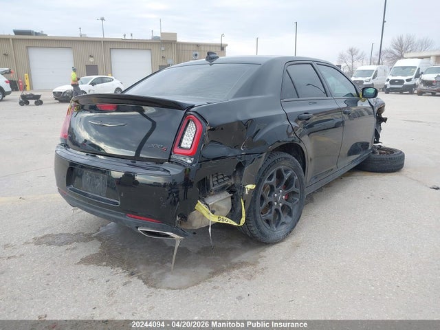 2023 Chrysler 300 S მანქანა იყიდება აუქციონზე, vin: 2C3CCAGG9PH593316, აუქციონის ნომერი: 20244094