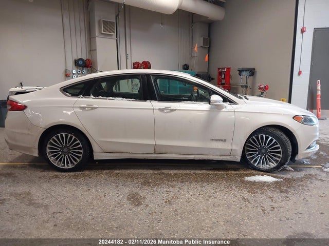 3FA6P0RUXJR215498 Ford Fusion Platinum Hybrid
