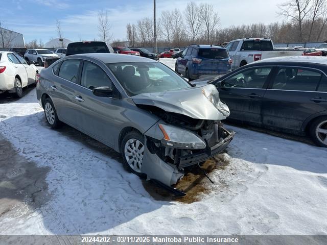 2014 Nissan Sentra 1.8 S მანქანა იყიდება აუქციონზე, vin: 3N1AB7AP1EL650553, აუქციონის ნომერი: 20244202