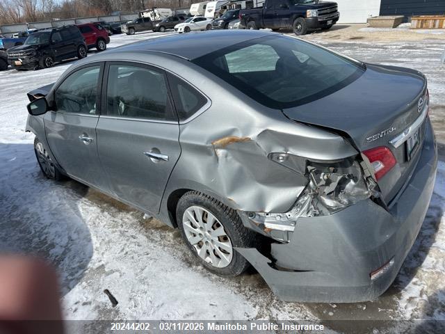 2014 Nissan Sentra 1.8 S მანქანა იყიდება აუქციონზე, vin: 3N1AB7AP1EL650553, აუქციონის ნომერი: 20244202