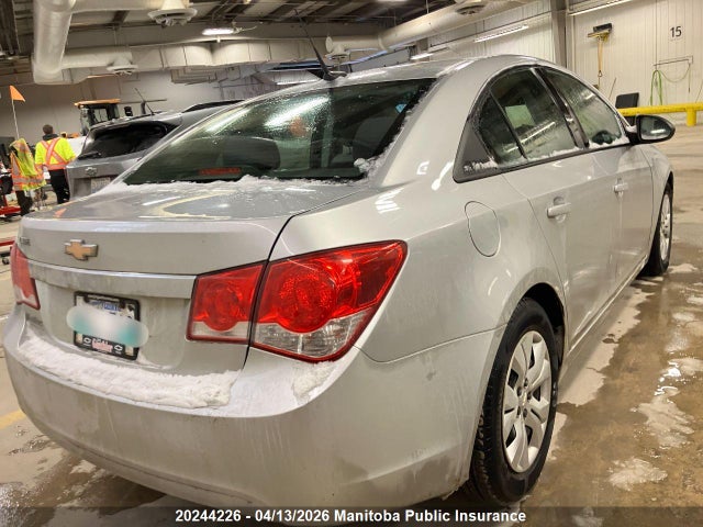 2013 Chevrolet Cruze Ls მანქანა იყიდება აუქციონზე, vin: 1G1PL5SH2D7220252, აუქციონის ნომერი: 20244226
