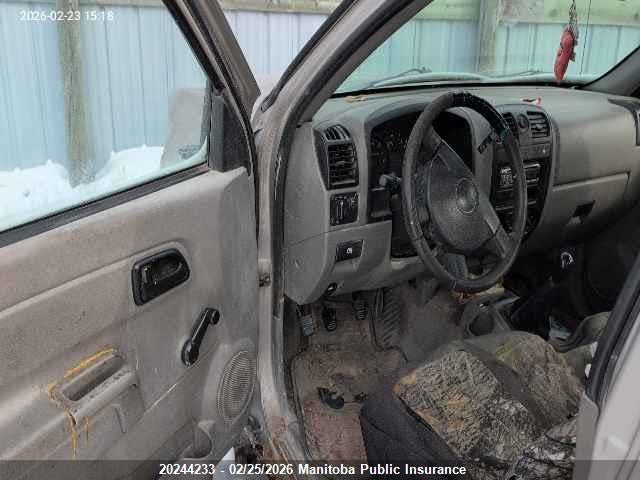 20244233 :رقم المزاد ، 1GCCS148048184389 vin ، 2004 Chevrolet Colorado مزاد بيع