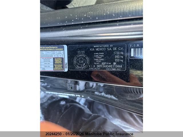 3KPF34AD4RE719444 KIA Forte Ex/ex+/ex Premium