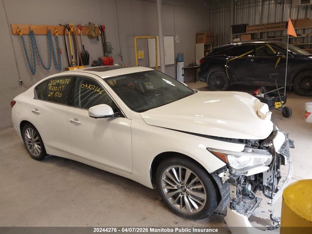 Продажа на аукционе авто 2024 Infiniti Q50 Luxe 3.0t, vin: JN1EV7BR9RM630197, номер лота: 20244276