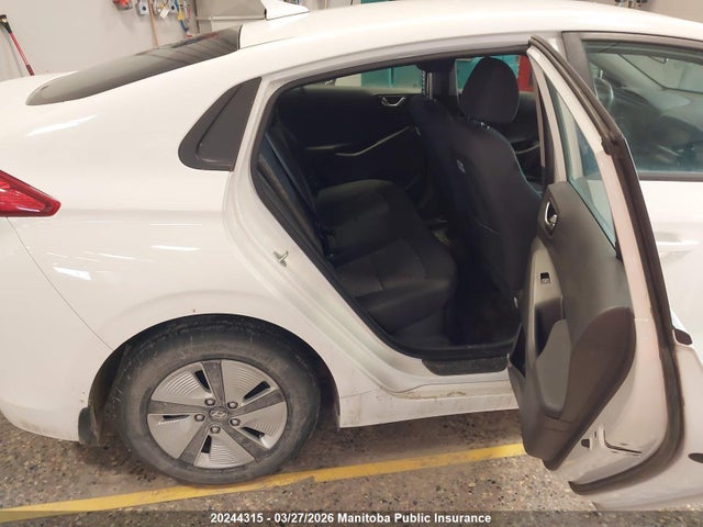 KMHC75LC7JU094878 Hyundai Ioniq Blue Hybrid