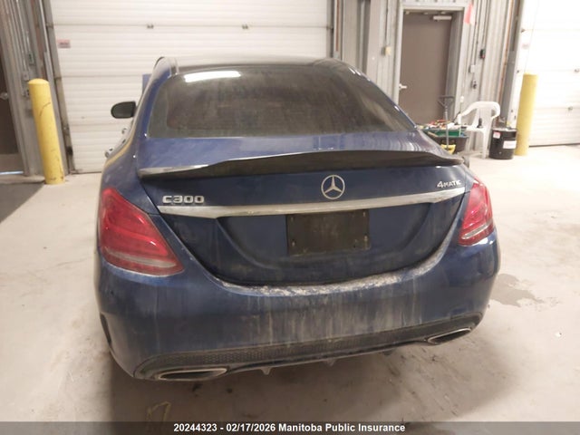 55SWF4KB8JU240591 Mercedes Benz C300w 4matic