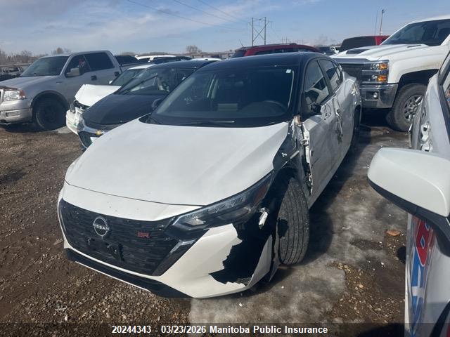 20244343 :رقم المزاد ، 3N1AB8DV2RY341456 vin ، 2024 Nissan Sentra 2.0 Sr مزاد بيع