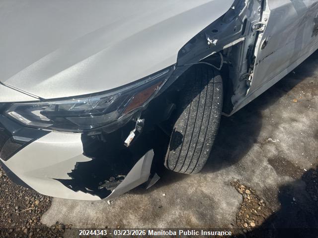 20244343 :رقم المزاد ، 3N1AB8DV2RY341456 vin ، 2024 Nissan Sentra 2.0 Sr مزاد بيع