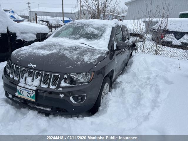Jeep Compass North 2015 1C4NJDABXFD303914 Image 2