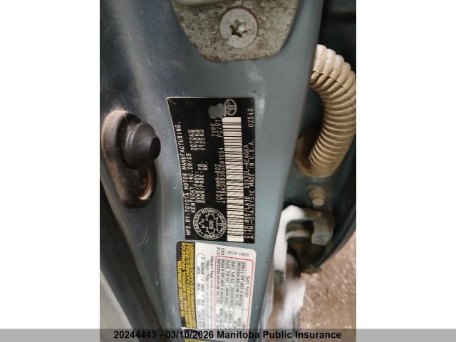 20244443 :رقم المزاد ، 4T1BK36B36U081554 vin ، 2006 Toyota Avalon Xls مزاد بيع