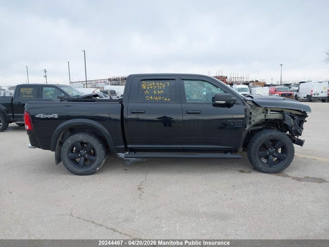 Продаж на аукціоні авто 2019 Dodge Ram 1500 Slt Crew Cab, vin: 1C6RR7LT7KS640717, номер лоту: 20244467