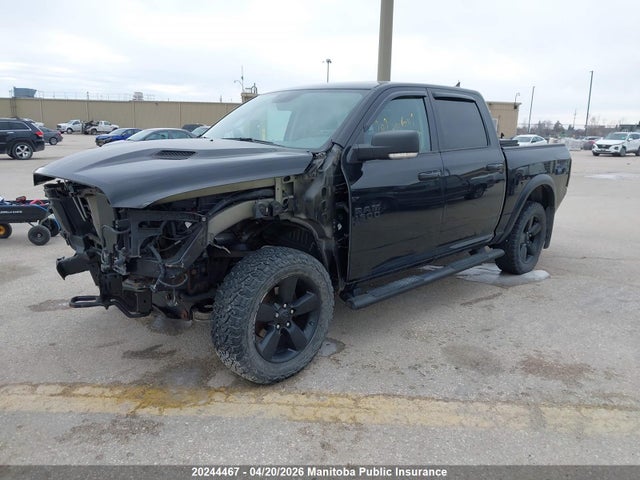 Продаж на аукціоні авто 2019 Dodge Ram 1500 Slt Crew Cab, vin: 1C6RR7LT7KS640717, номер лоту: 20244467