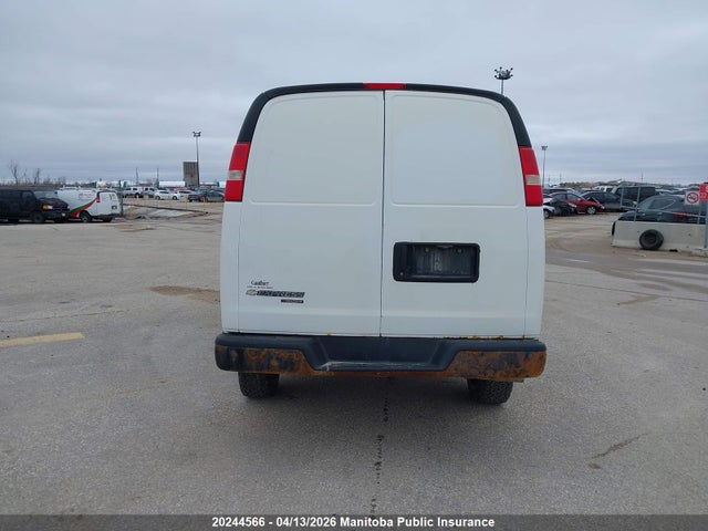 2013 Chevrolet Express 2500 Cargo Van მანქანა იყიდება აუქციონზე, vin: 1GCWGFCAXD1161520, აუქციონის ნომერი: 20244566