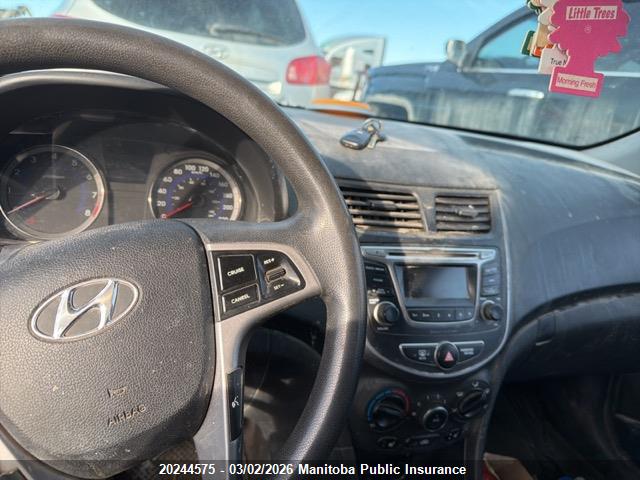 KMHCT5AE2GU238278 Hyundai ACCENT GL