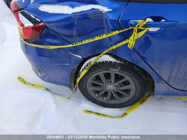 20244651 :رقم المزاد ، 2HGFC2F75LH034390 vin ، 2020 Honda Civic Ex مزاد بيع