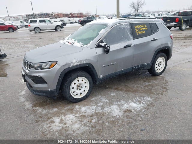 Aukcja sprzedaży 2024 Jeep Compass Sport, vin: 3C4NJDAN4RT594399, numer aukcji: 20244672