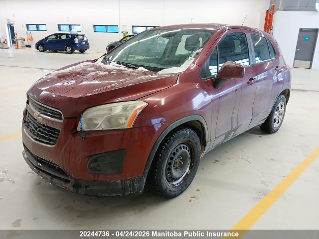2014 Chevrolet Trax Ls მანქანა იყიდება აუქციონზე, vin: 3GNCJKEB9EL161576, აუქციონის ნომერი: 20244736