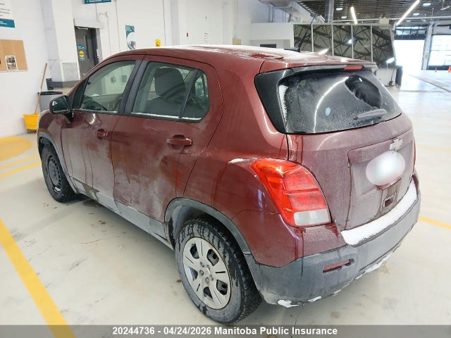 2014 Chevrolet Trax Ls მანქანა იყიდება აუქციონზე, vin: 3GNCJKEB9EL161576, აუქციონის ნომერი: 20244736