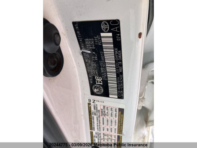 Продаж на аукціоні авто 2008 Toyota Matrix Xr, vin: 2T1KR32E28C699013, номер лоту: 20244775