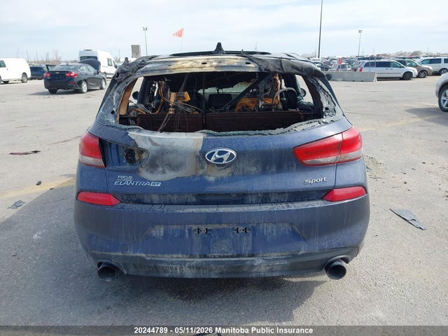 KMHH55LC6JU019956 Hyundai Elantra Gt Sport